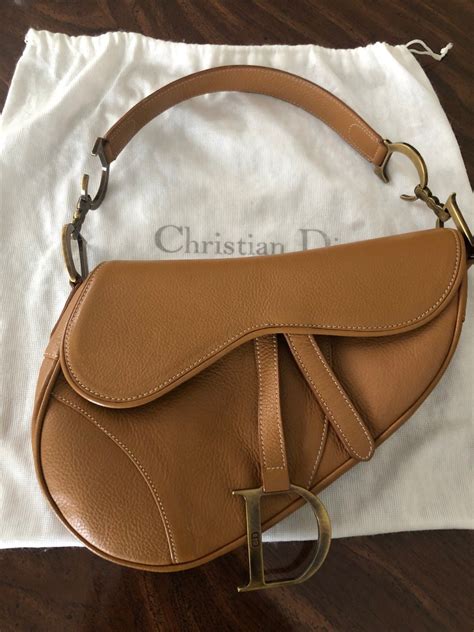 christian dior saddle bag cognac|christian dior saddle bag sale.